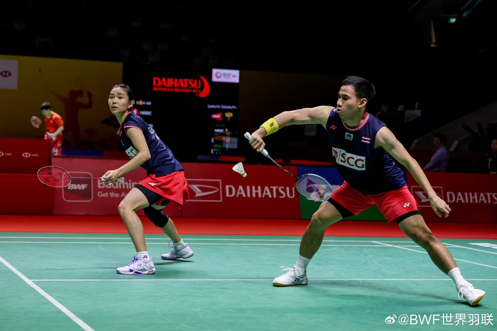 越南选手在羽毛球比赛中取得胜利 越南选手在羽毛球比赛中取得胜利