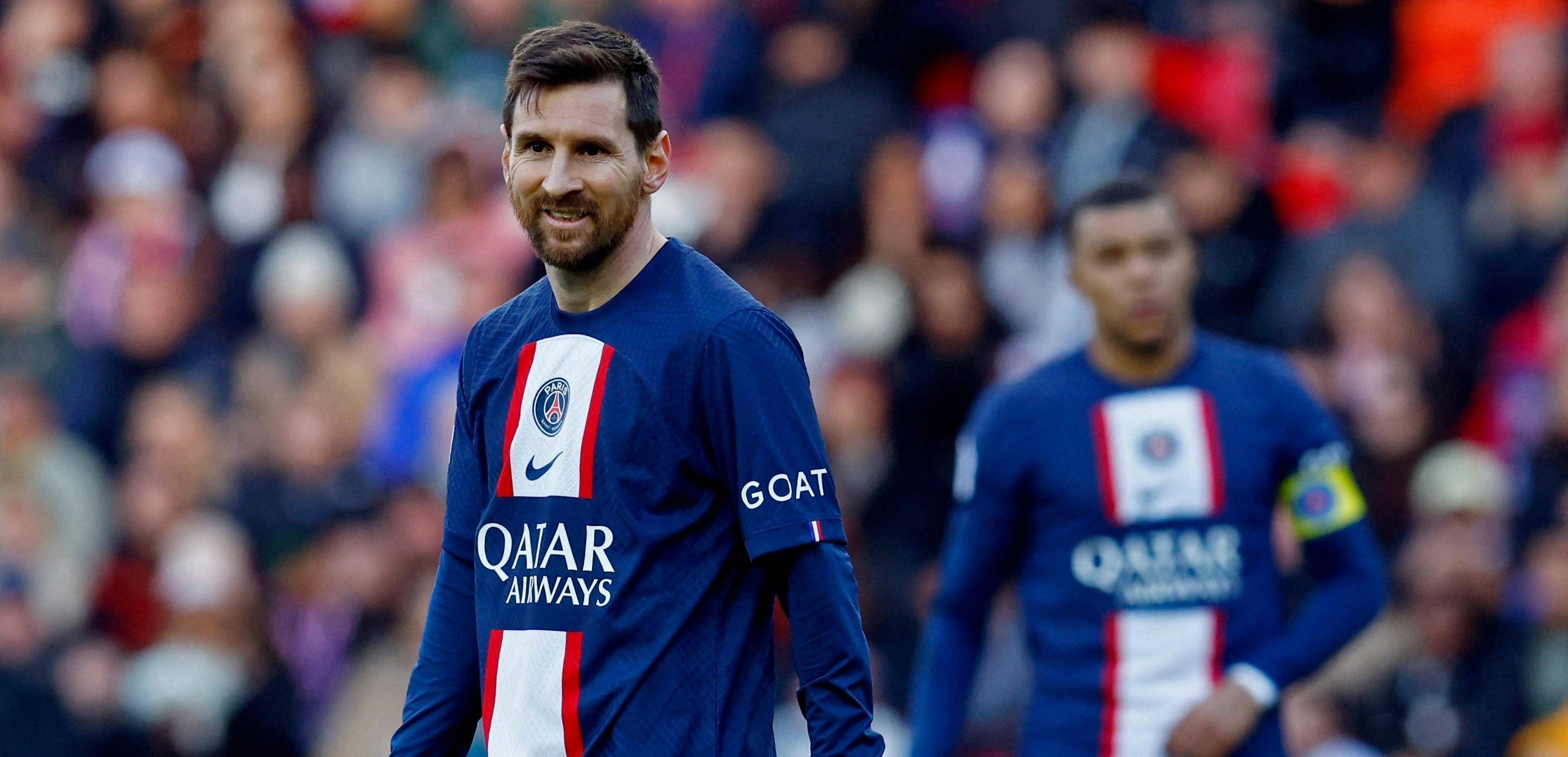 梅西在巴黎的比赛中破纪录